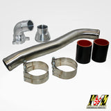 MPP Upper Coolant Hose Kit (Raw Finish) 6.7 Powerstroke (2017-2019)