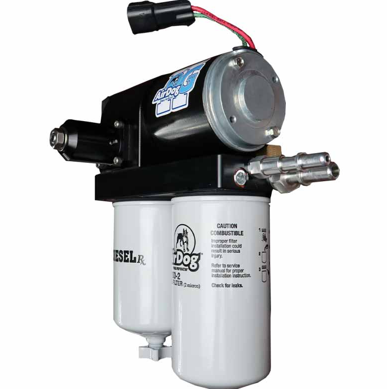 Diesel fuel filter with A-PD logo on a white background